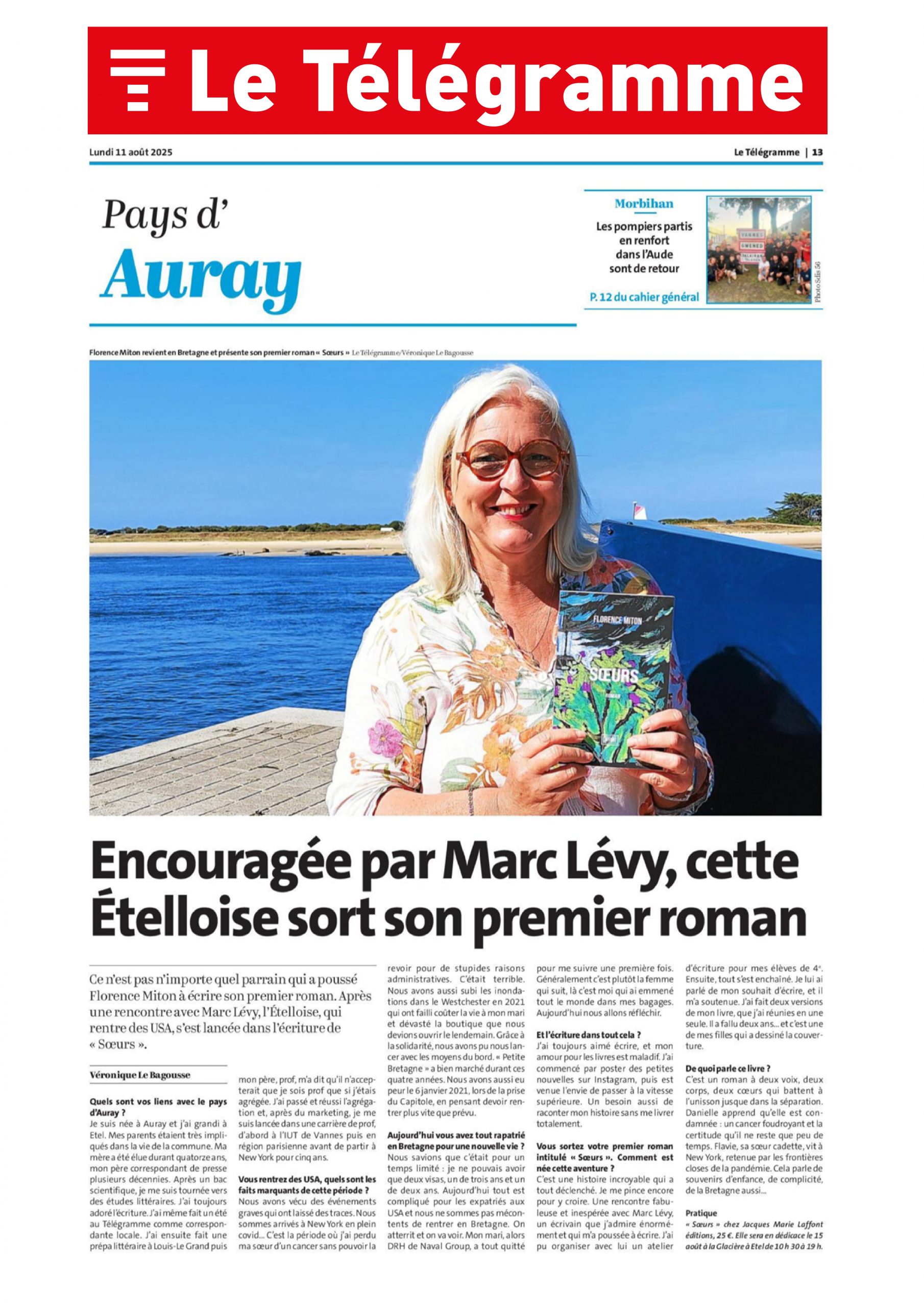 LE_TELEGRAMME_07_08_25_FLORENCE_MITON