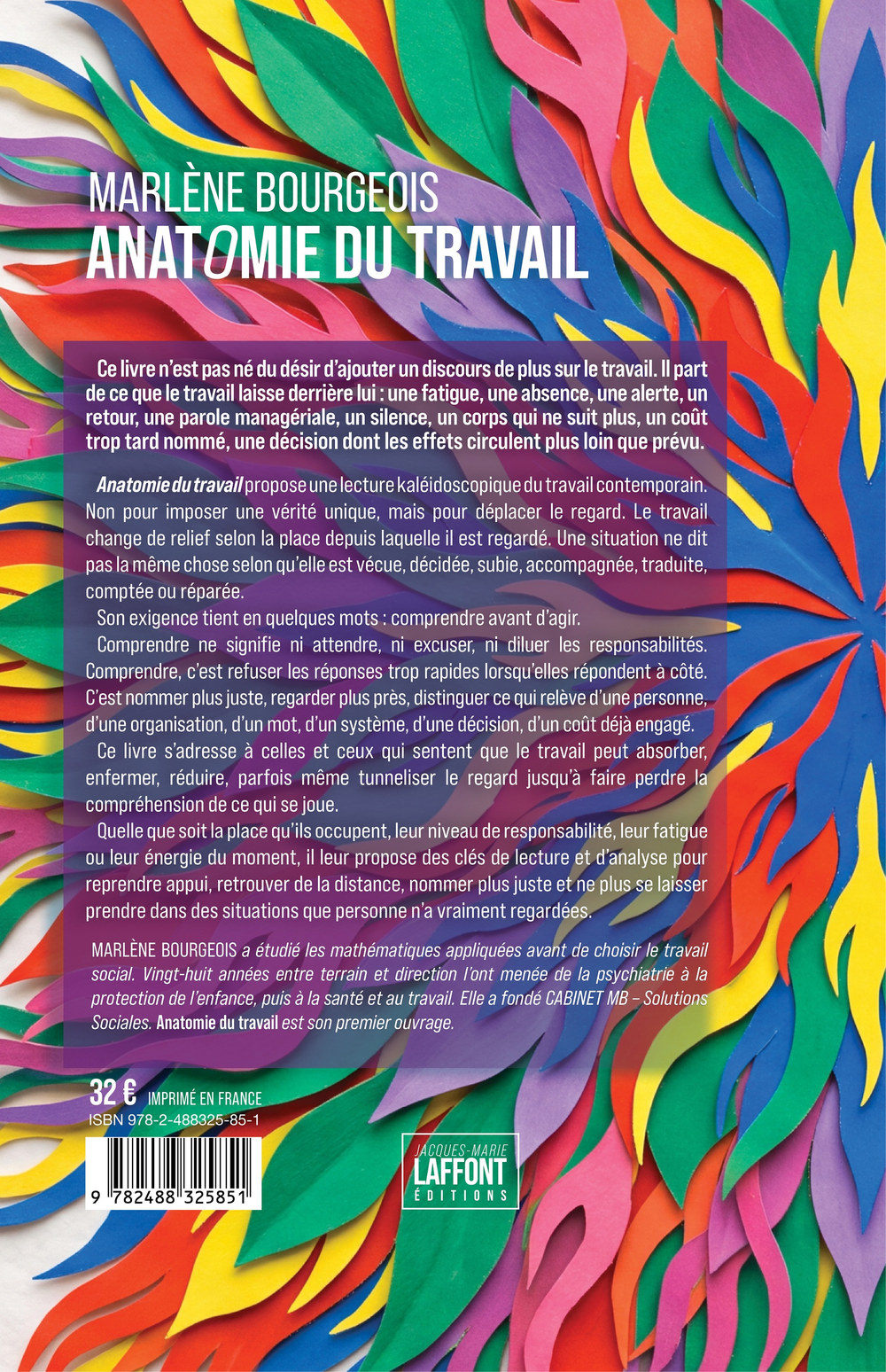 Anatomie du travail – Marlène BOURGEOIS